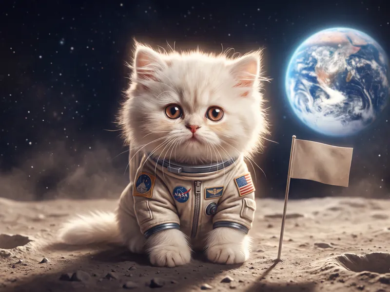Fluffy Space Cadet Snowball
