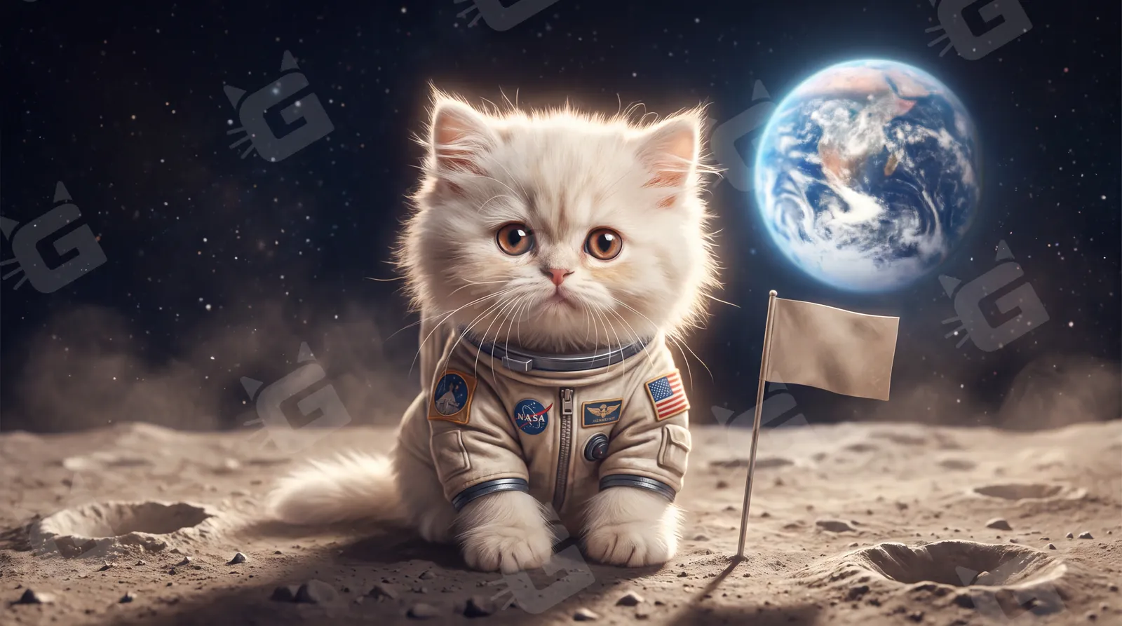 Fluffy Space Cadet Snowball