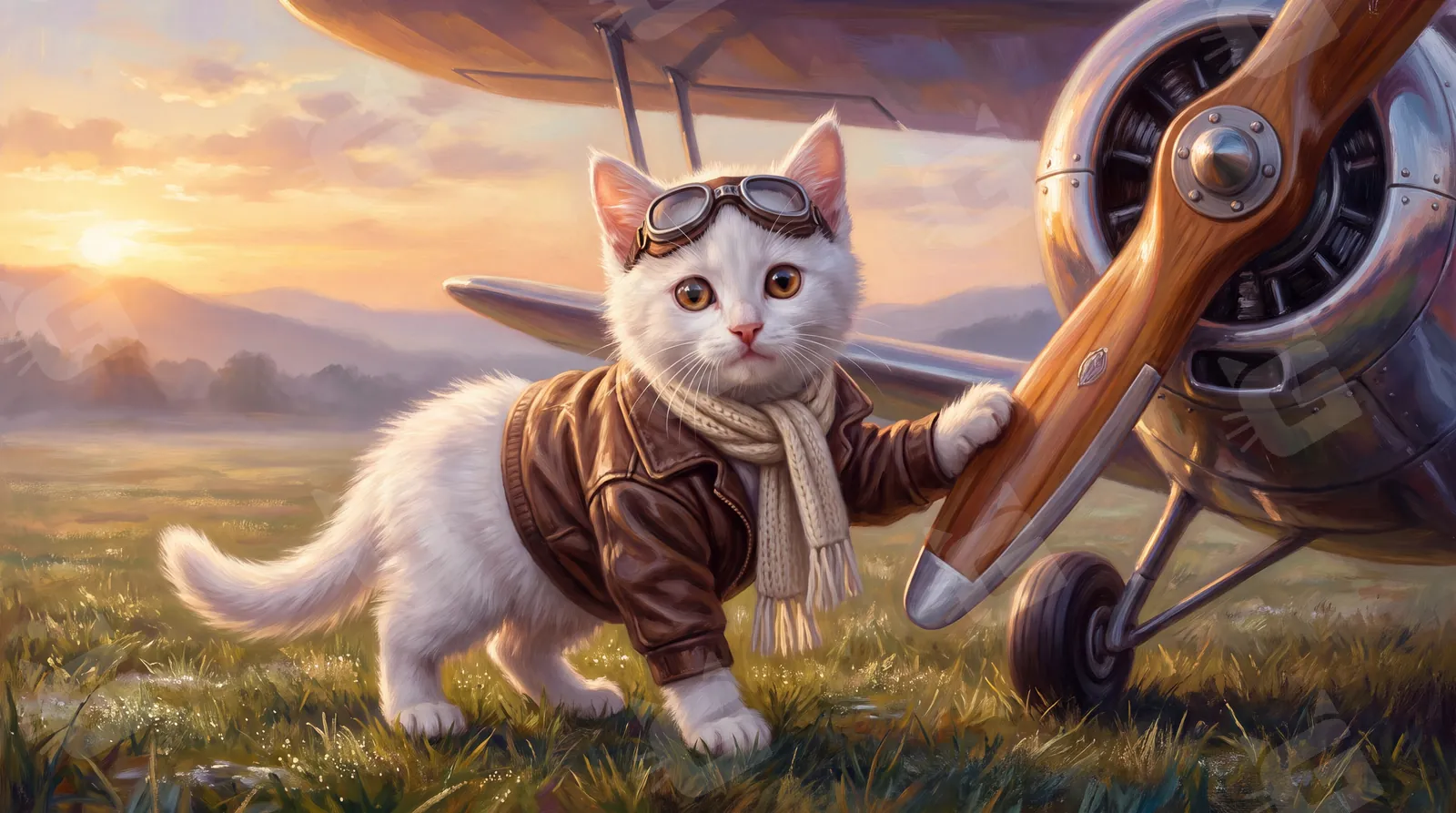 Snowy Skies Ace Pilot