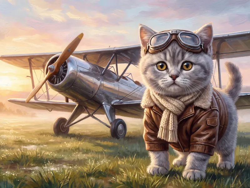 Sir Whiskers the Wing Commander