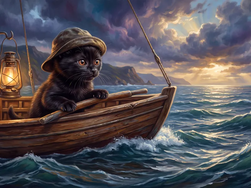 Midnight Mate on the High Seas