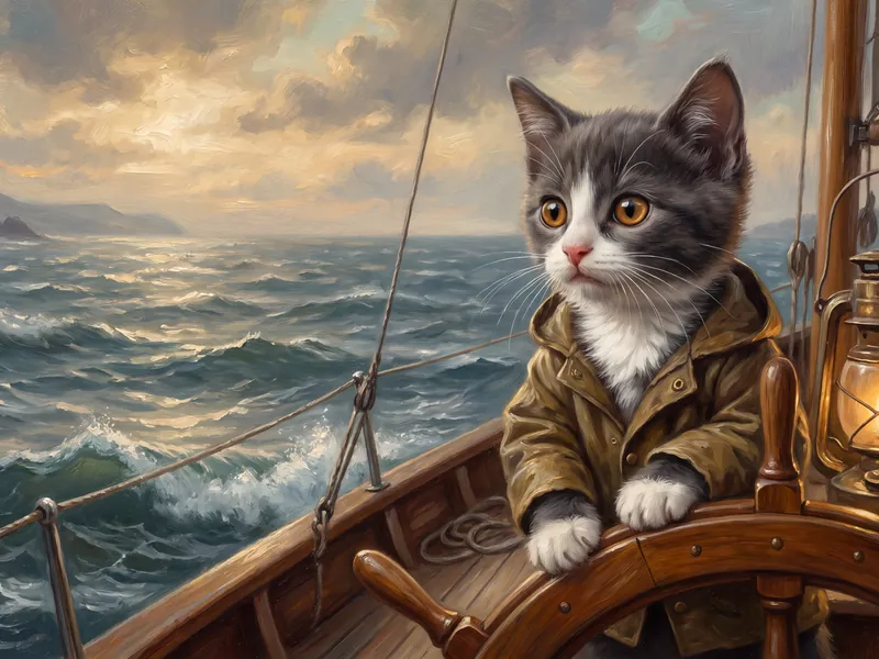 Salty Paws in Gray