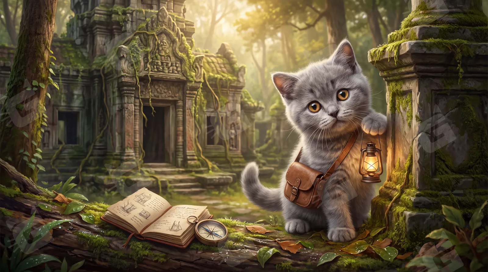 Sir Purrcival the Explorer