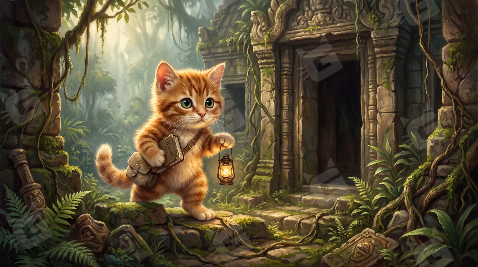 Ginger Jones and the Lost Kitty Temple