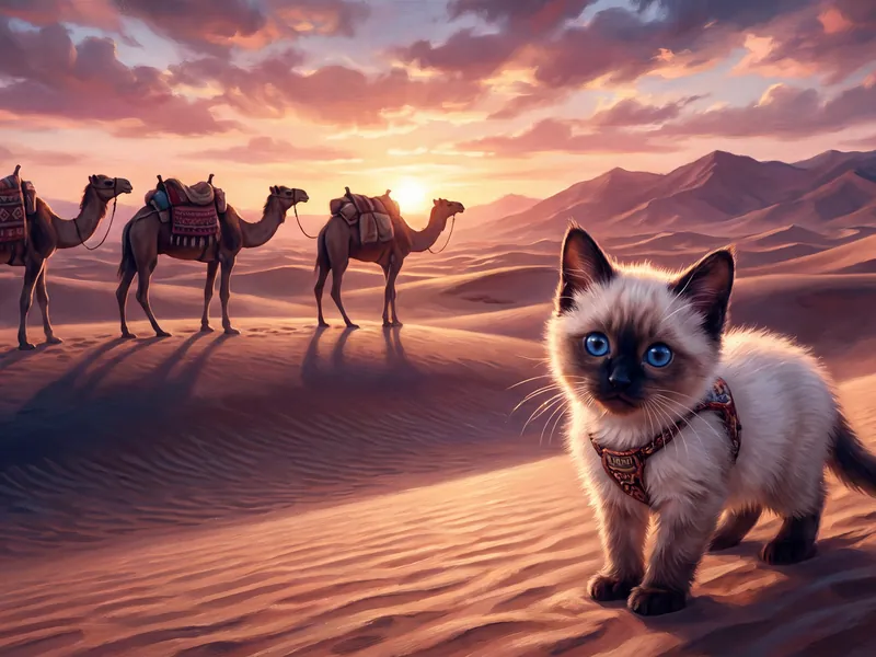 Oasis Odyssey Kitty