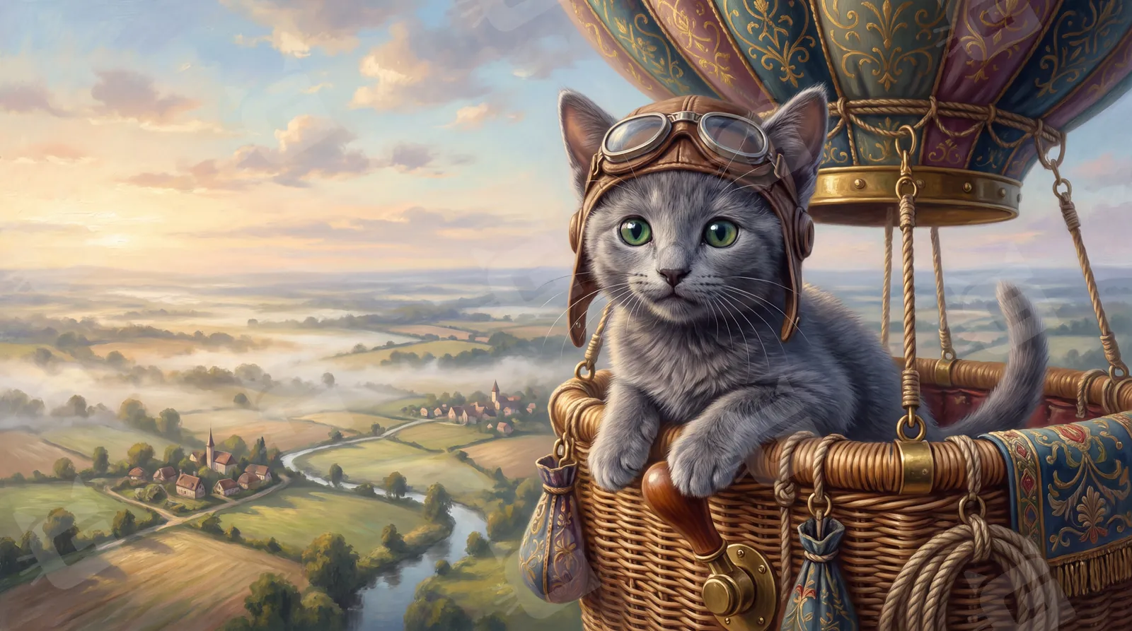 Cap'n Whiskers Takes Flight