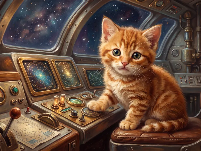 Ginger Galaxy Gazer