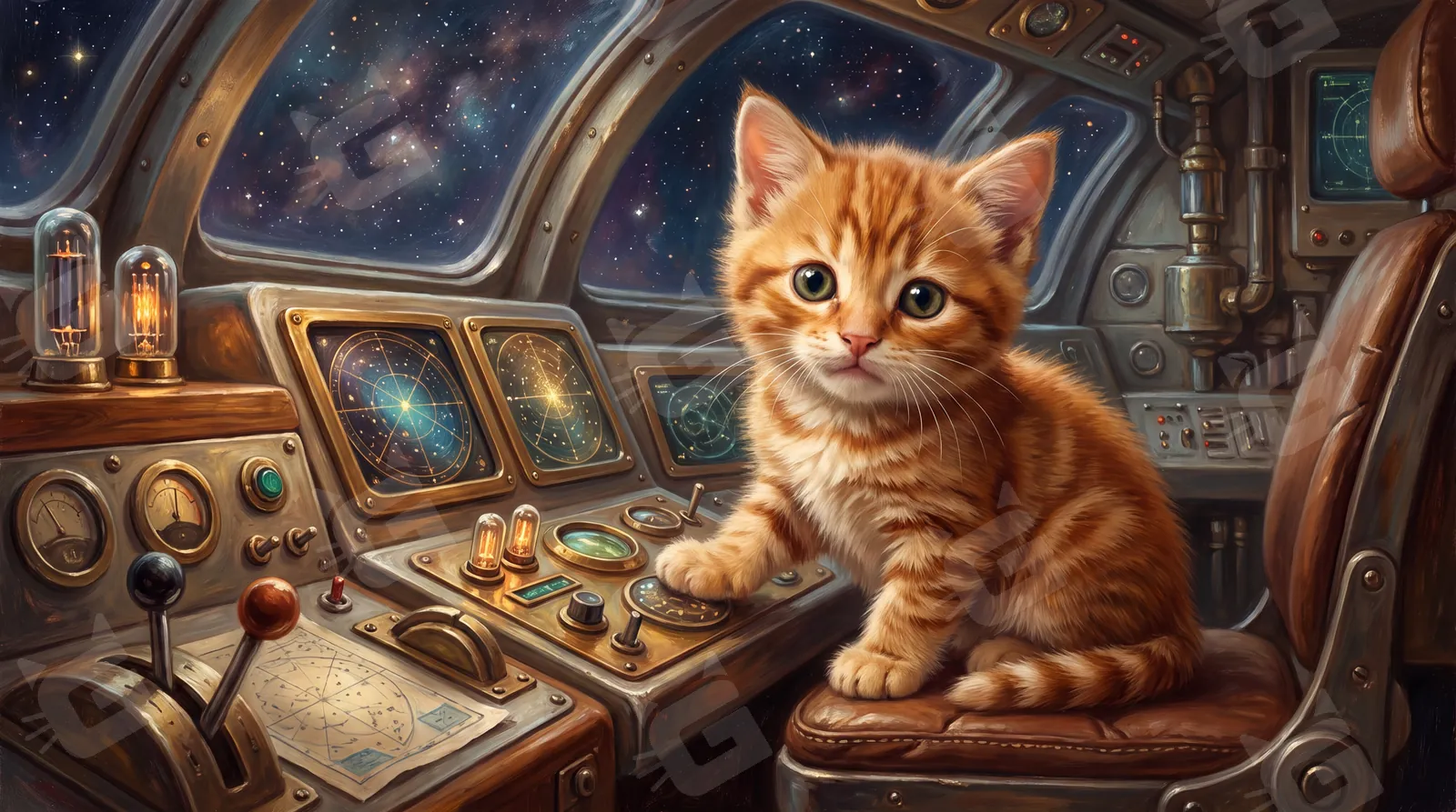 Ginger Galaxy Gazer