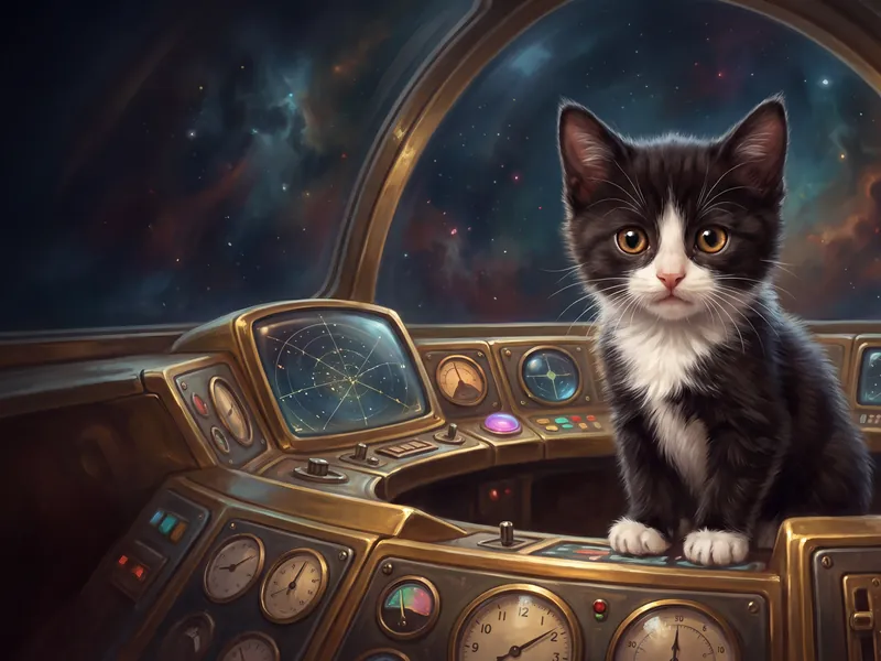 Tuxedo Trailblazer to the Cosmos