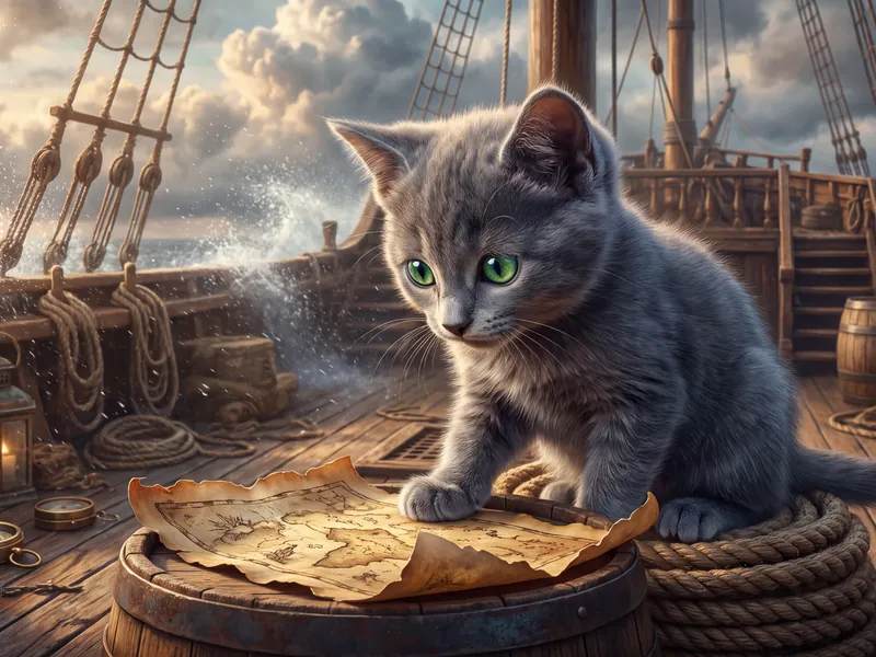 Captain Bluewhisker's Treasure Trail