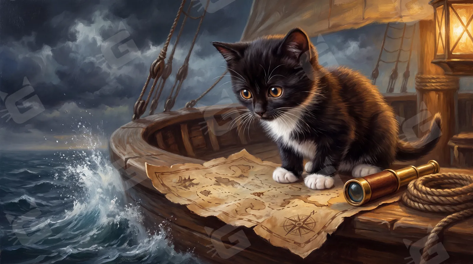 Tuxedo Treasure Hunter's Spyglass