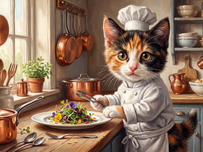 Whisk-ers the Culinary Cat