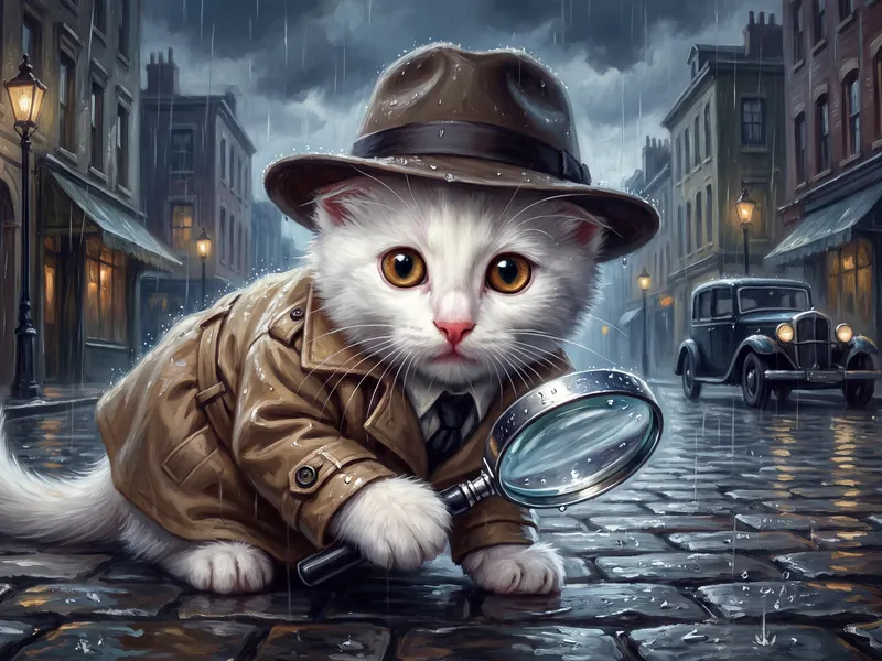 Purr-ivate Eye on the Case