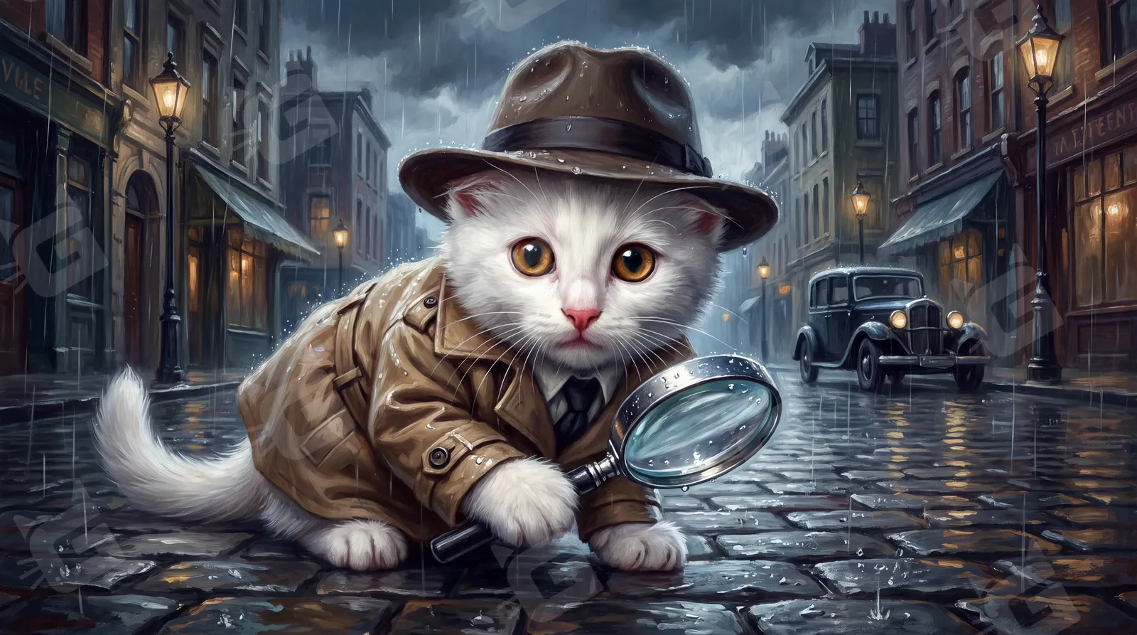 Purr-ivate Eye on the Case