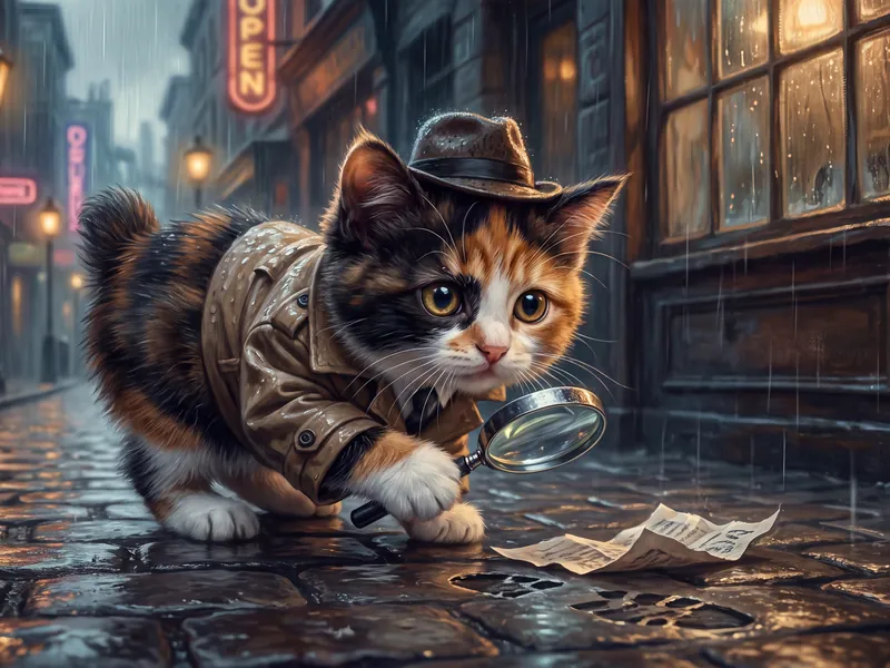 Calico Columbo - One More Clue