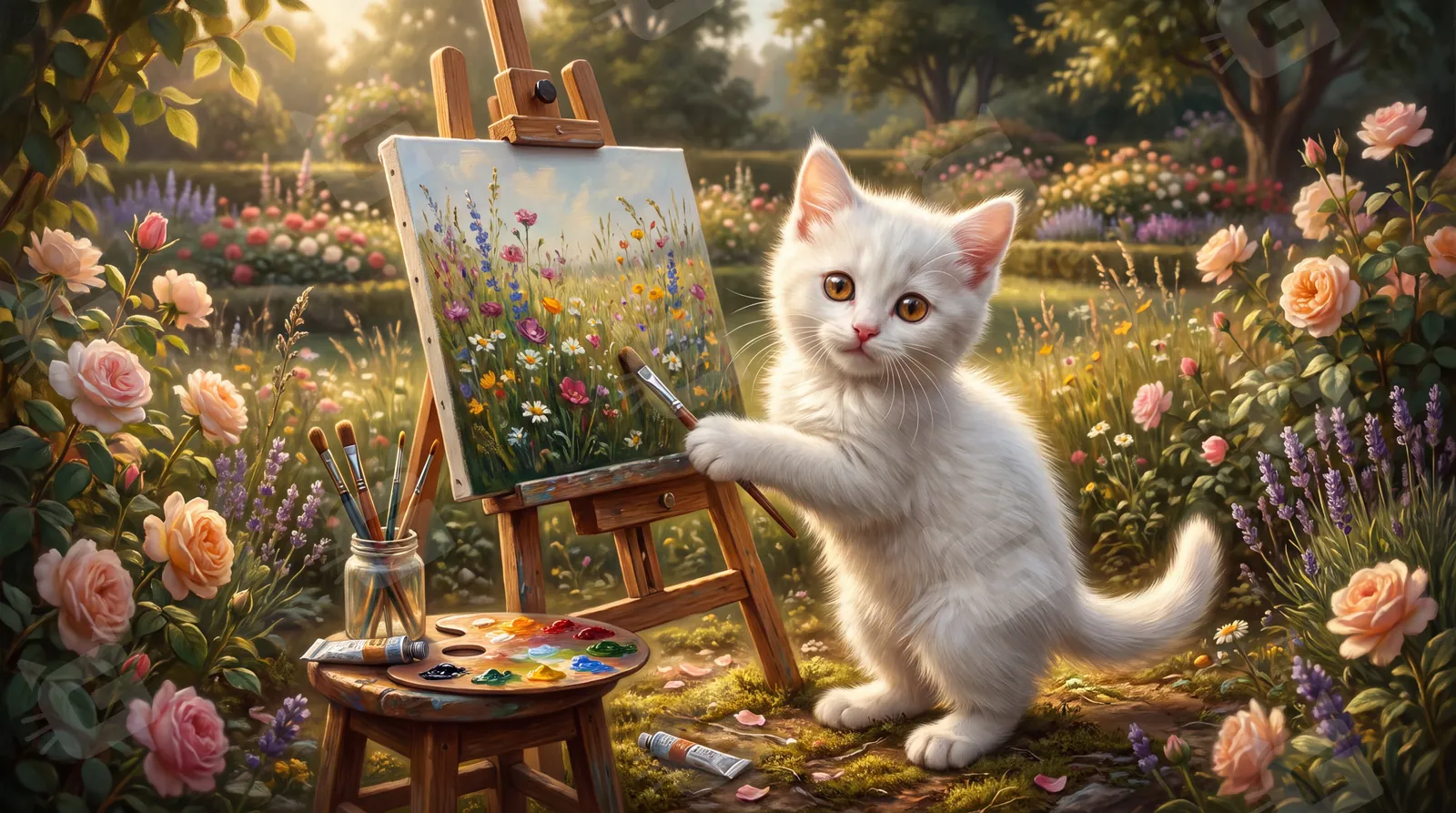 Van Gogh's Little Apprentice - Angora Edition