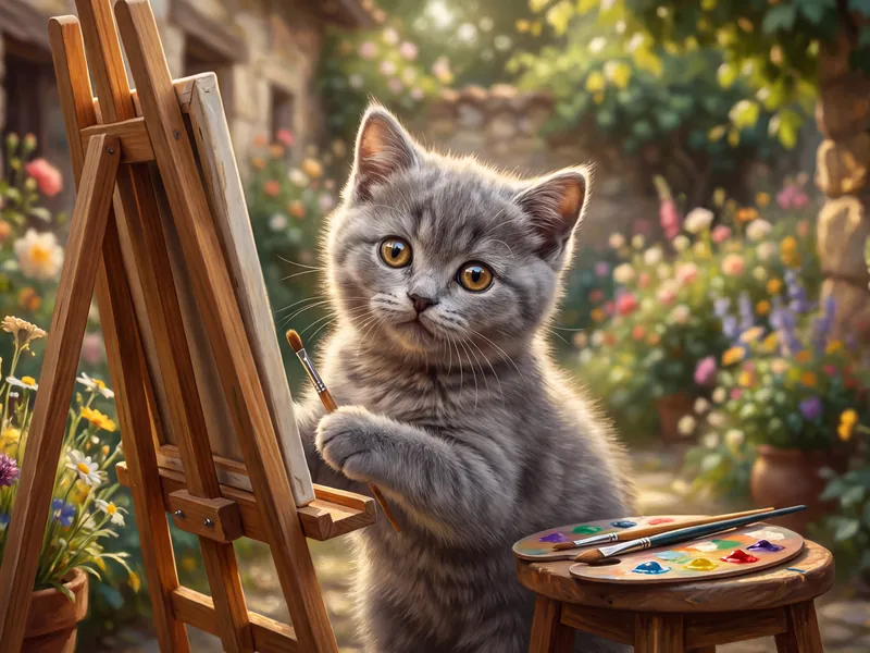 Silver Tabby Studio Session