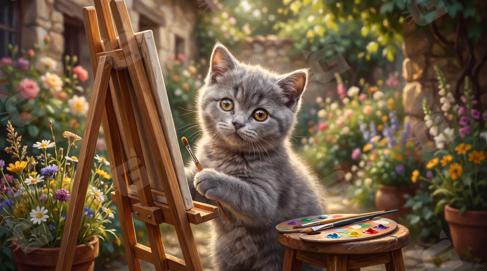 Silver Tabby Studio Session