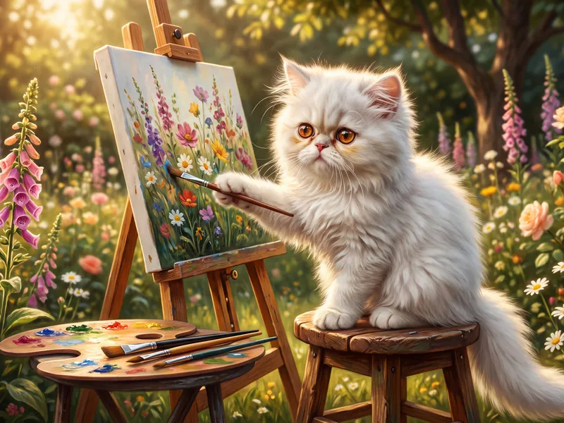 Persian Picasso in Bloom