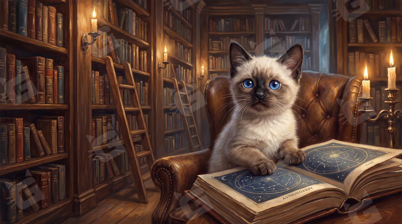 Siamese Sage of the Starry Pages
