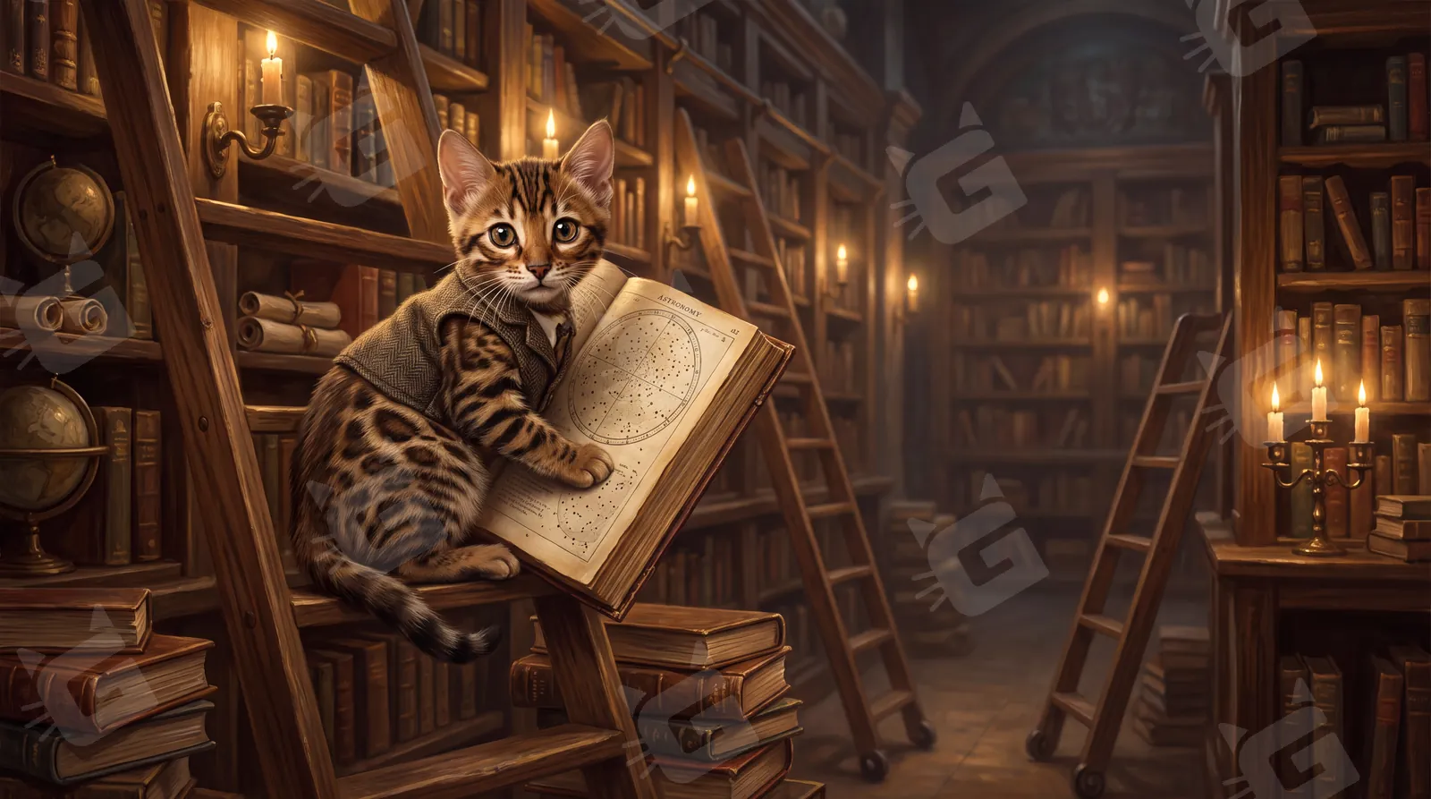 The Purr-fessor's Star Charts