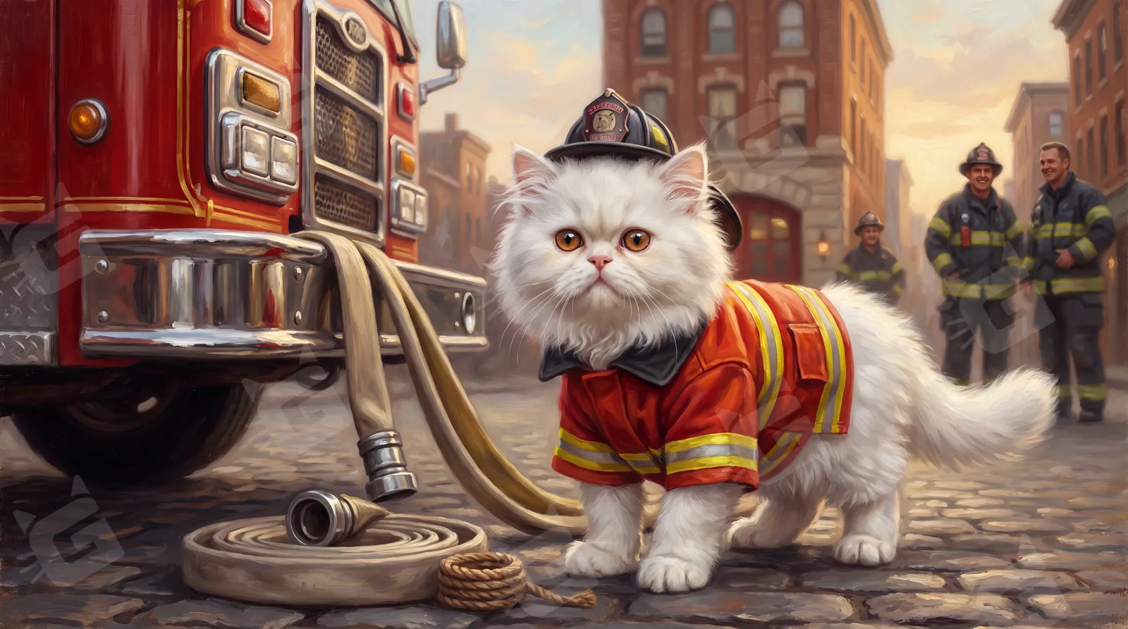 Fireman Fluffington the Brave