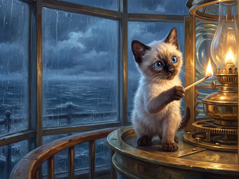 Siamese Shore Watcher