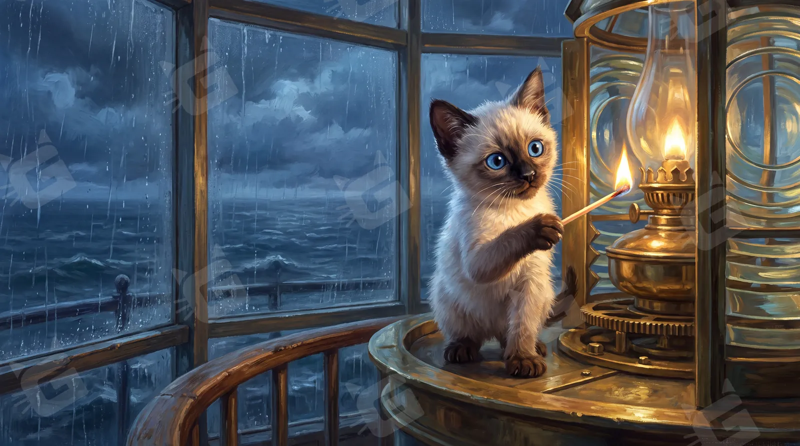 Siamese Shore Watcher