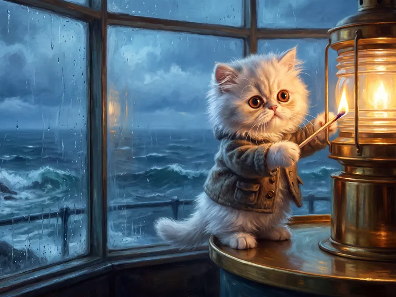 Persian Lighthouse Purrser