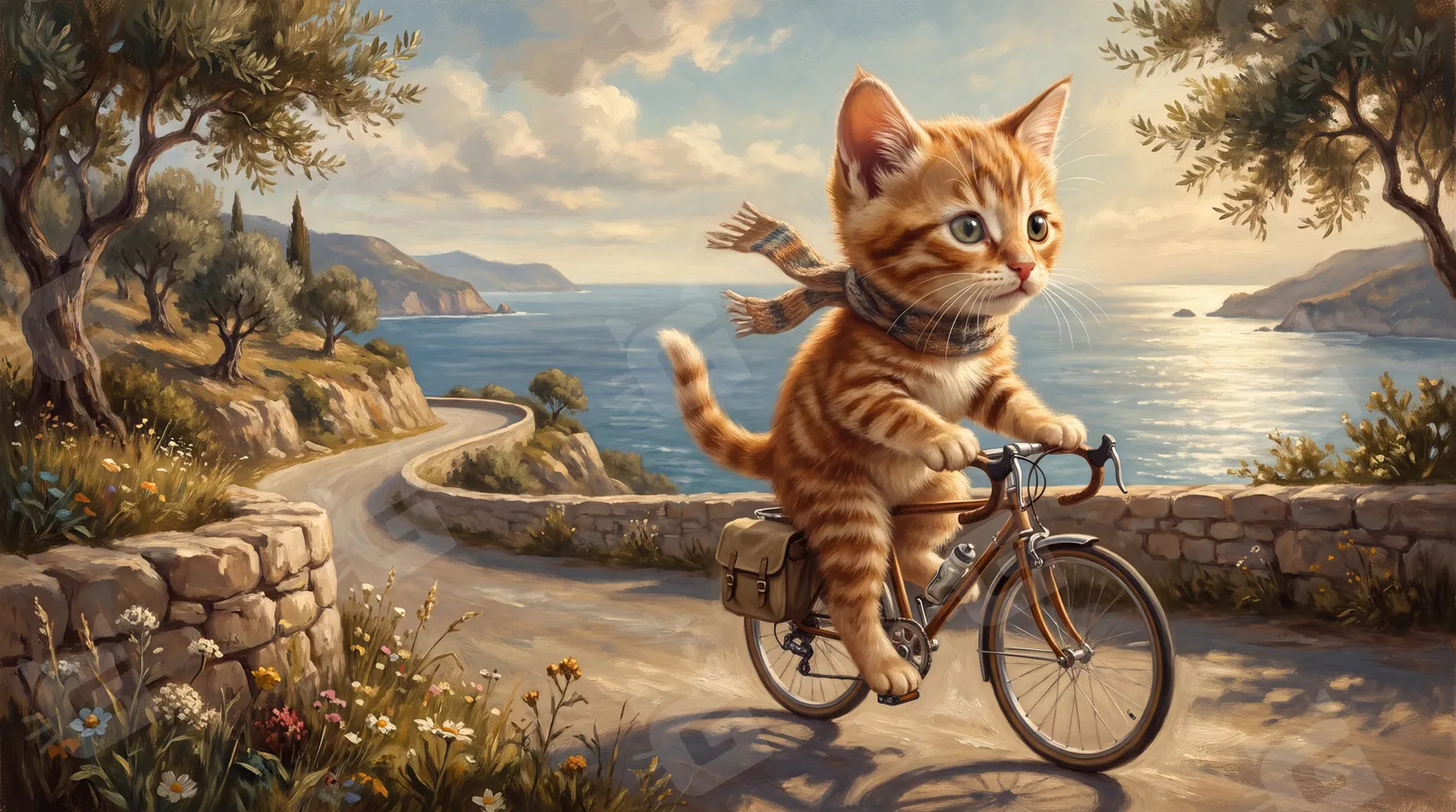 Tabby Takes the Scenic Route