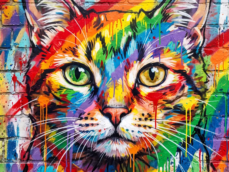 Pop Art Cat