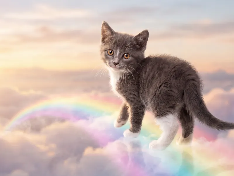 Gray Angel's Rainbow Steps