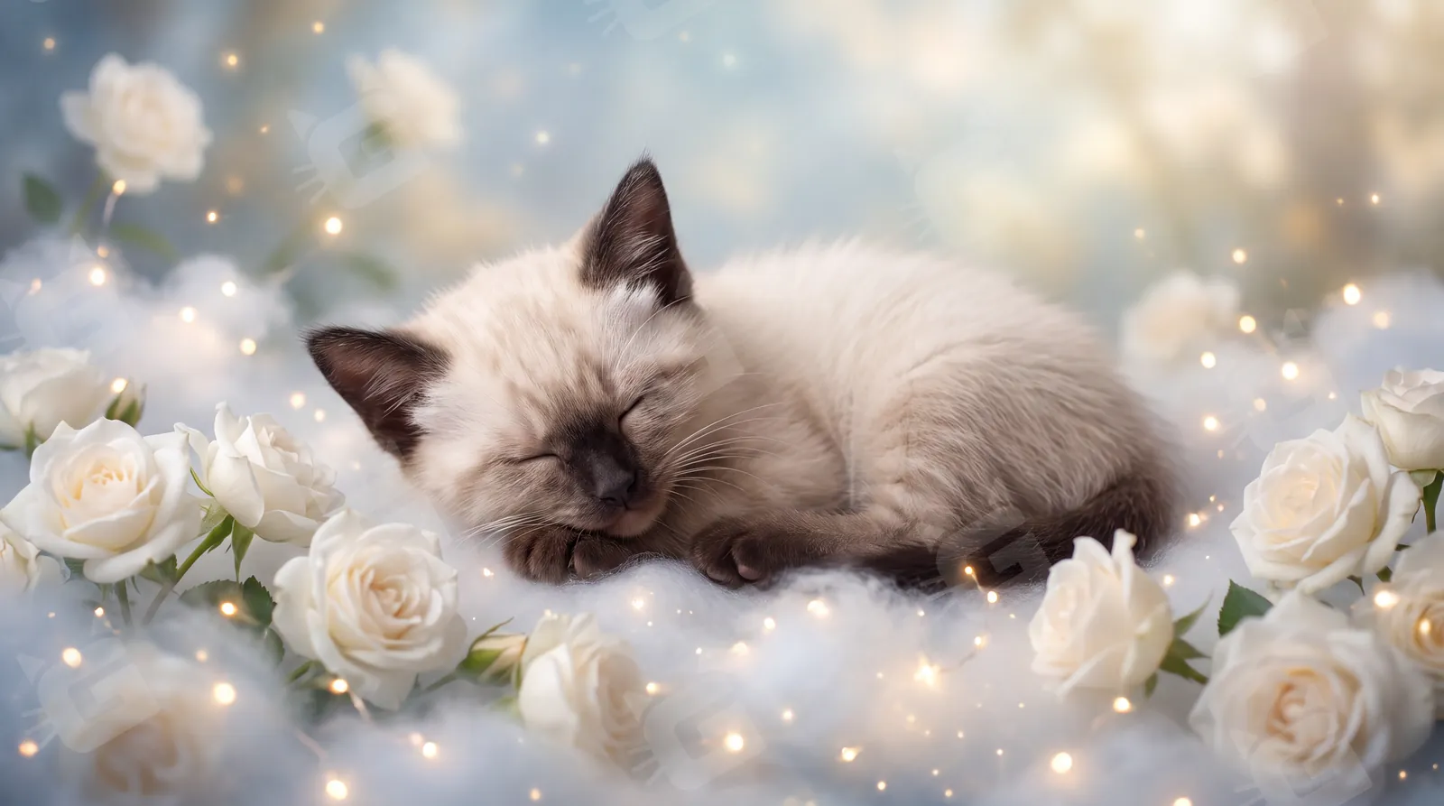 Siamese Rosebud Nap