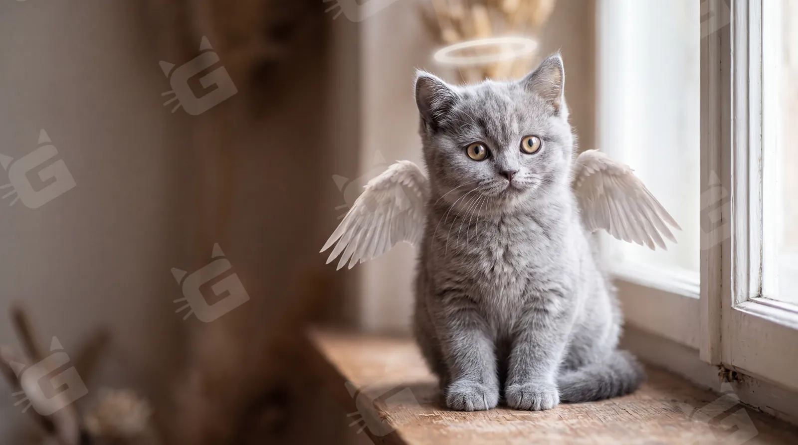 Silver Wings by the Window