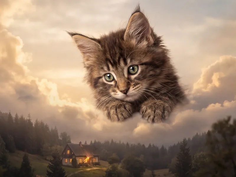 Maine Coon's Sky Perch