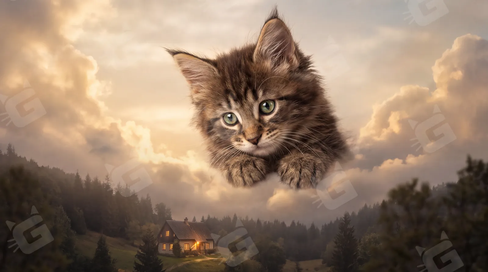 Maine Coon's Sky Perch