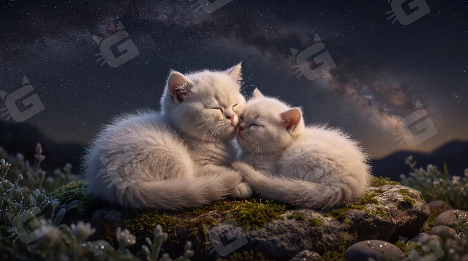 Two Persians, One Halo of Starlight