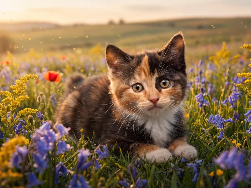 Bluebell Calico Reverie