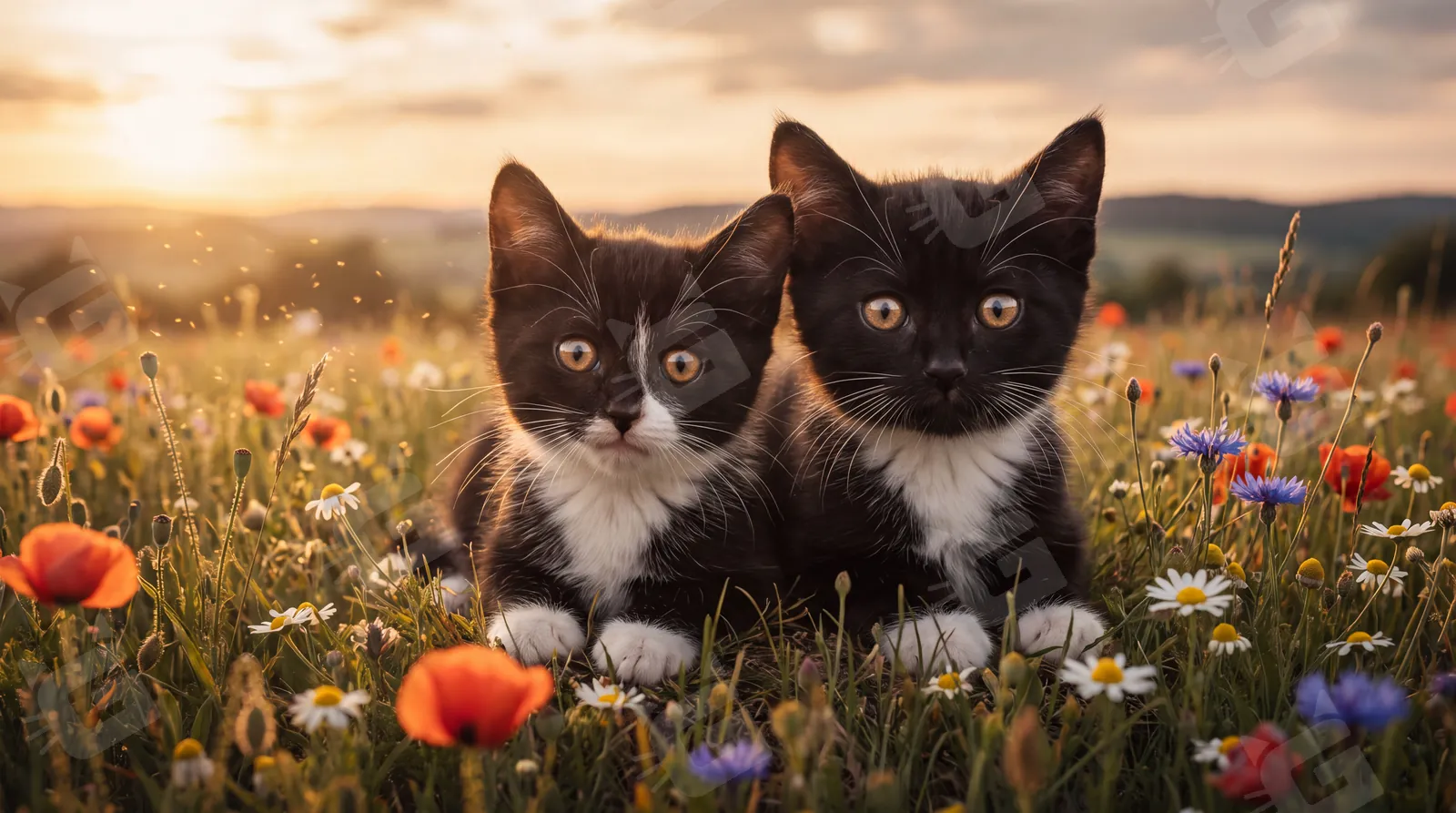 Two Hearts in the Wildflowers