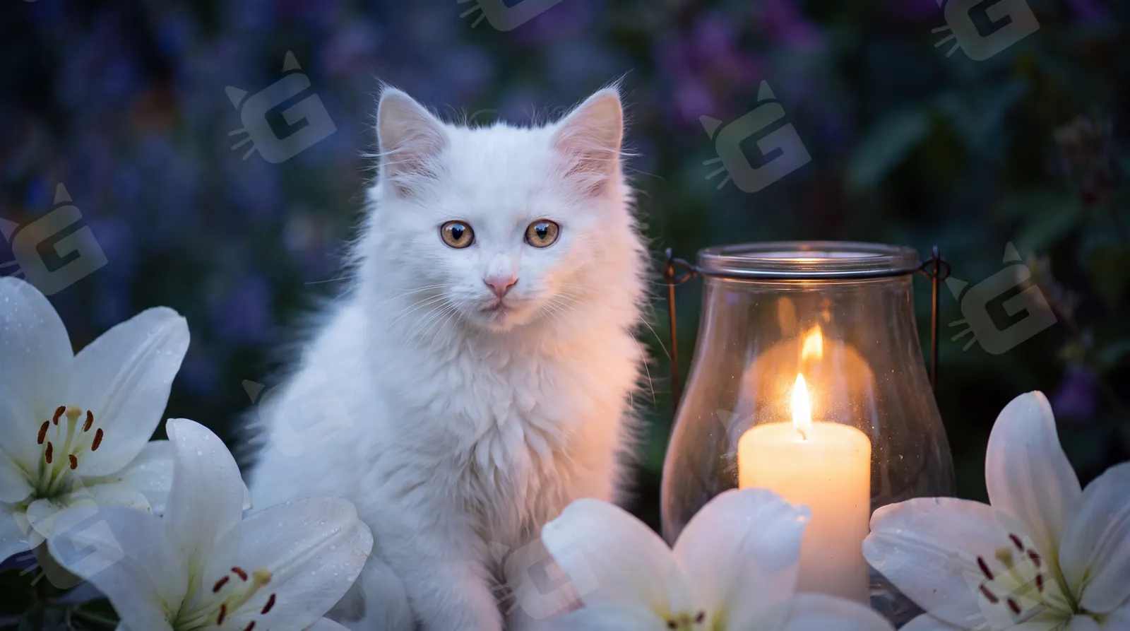 Lily Garden Candlelight Tribute
