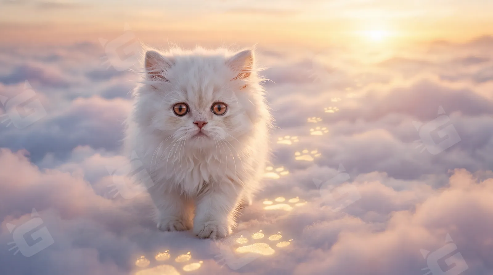 Trail of Golden Paws