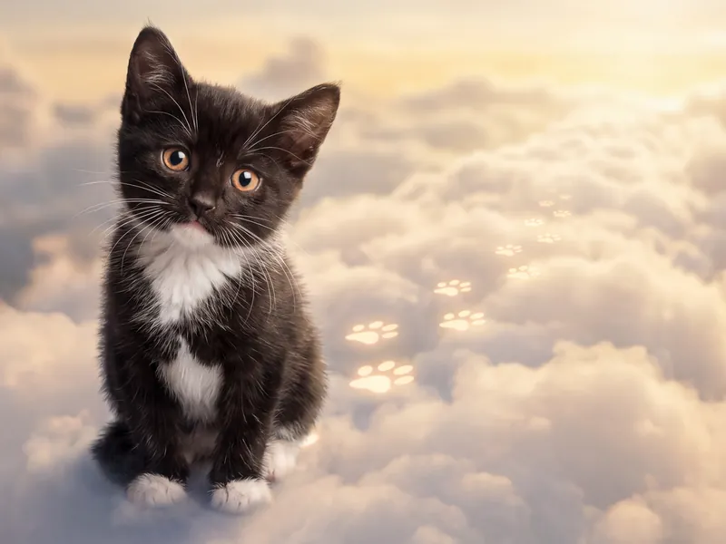 Radiant Paws to Heaven