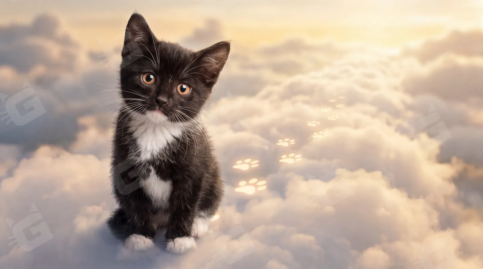 Radiant Paws to Heaven