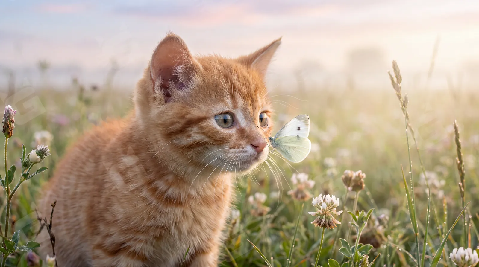 Sunrise Kitten and the Meadow Messenger