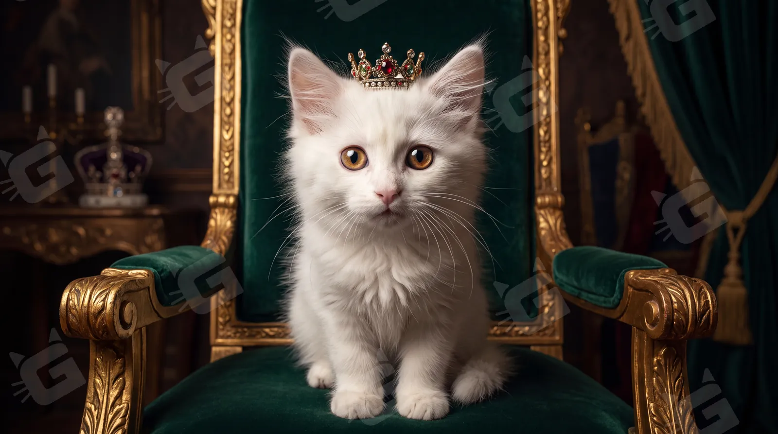 Duchess of Downy Drapes