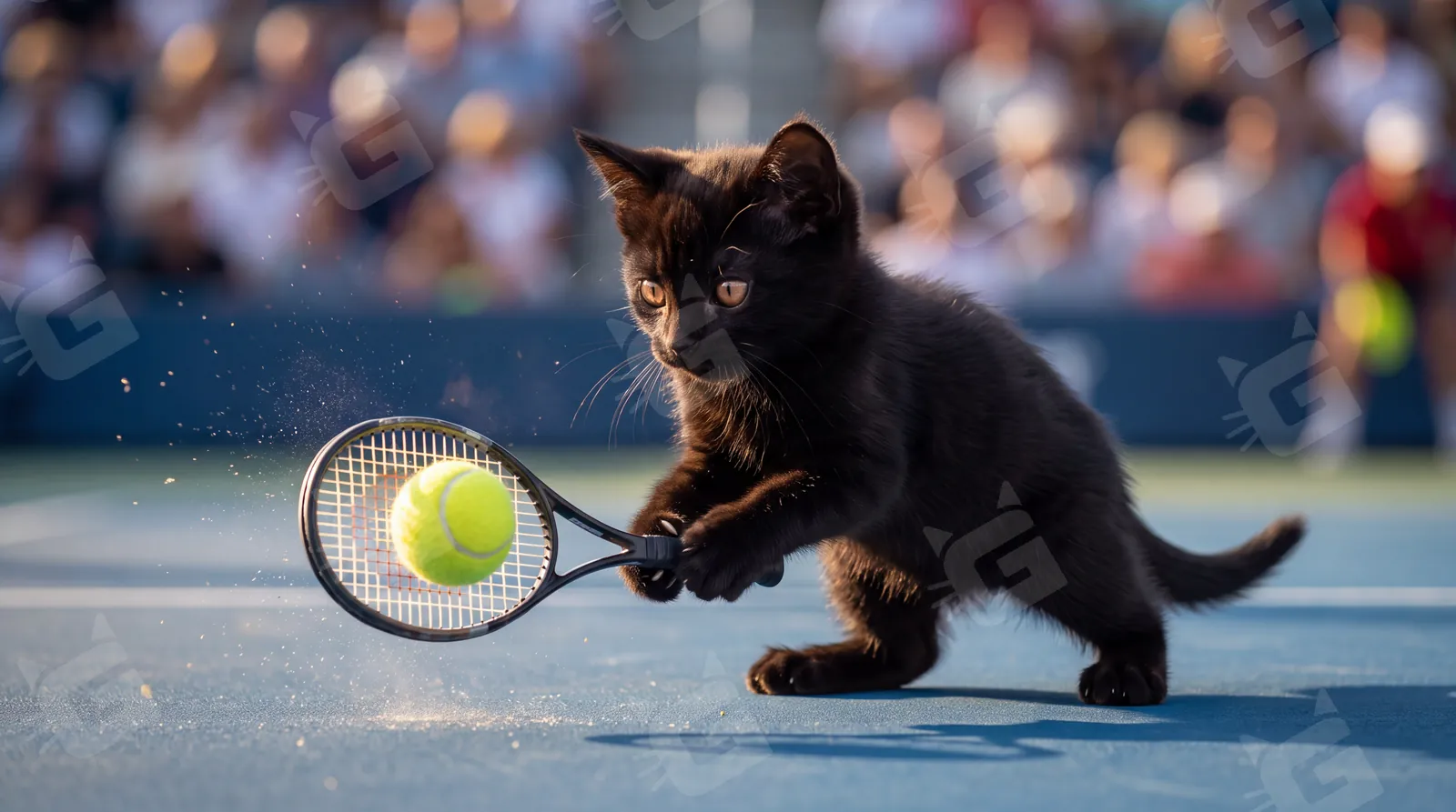 Fur-hand Volley