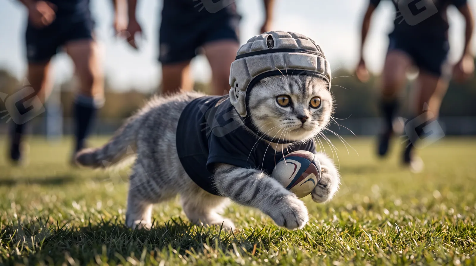 no helmet/pads