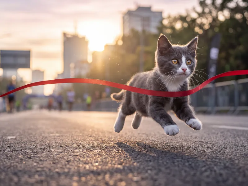 Finish Line Fluffball