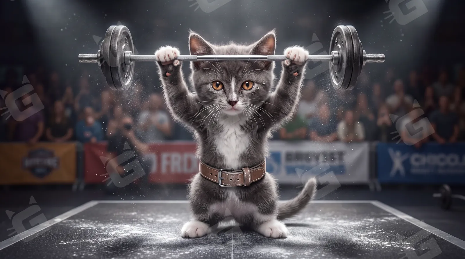 Clean and Jerk Kitten