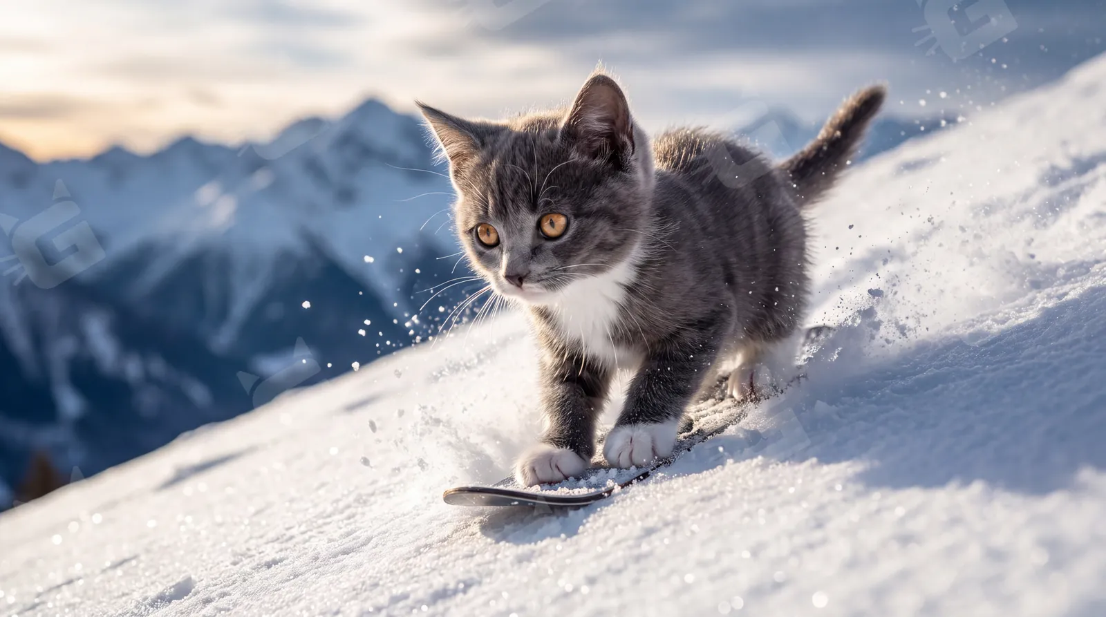 Powder Day Paws